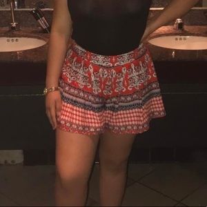 Southwestern Print Shorts